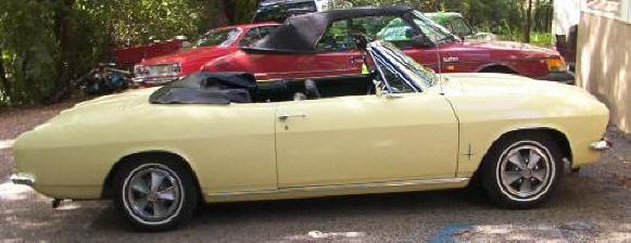 1967 Corvair Monza Convertible