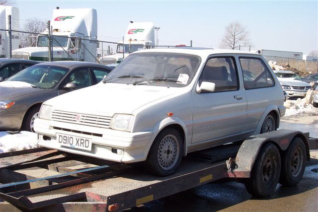 1986 MG Metro Turbo