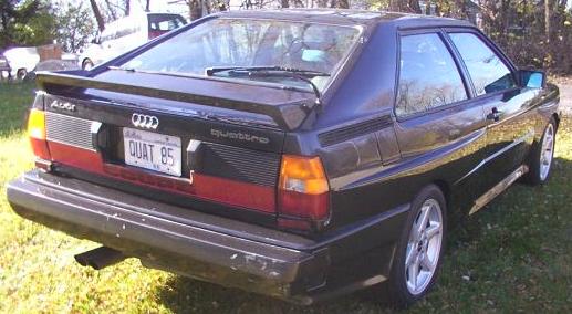 1985 Audi Turbo Quattro Coupe