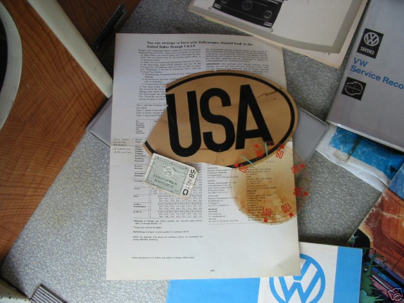1970 VW Westfalia Camper