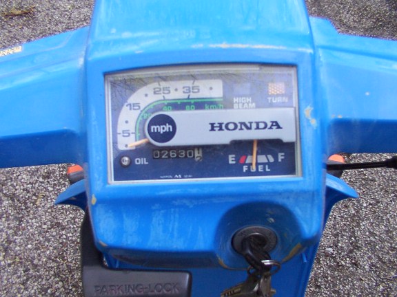 1984 and 1986 Honda Gyro scooters
